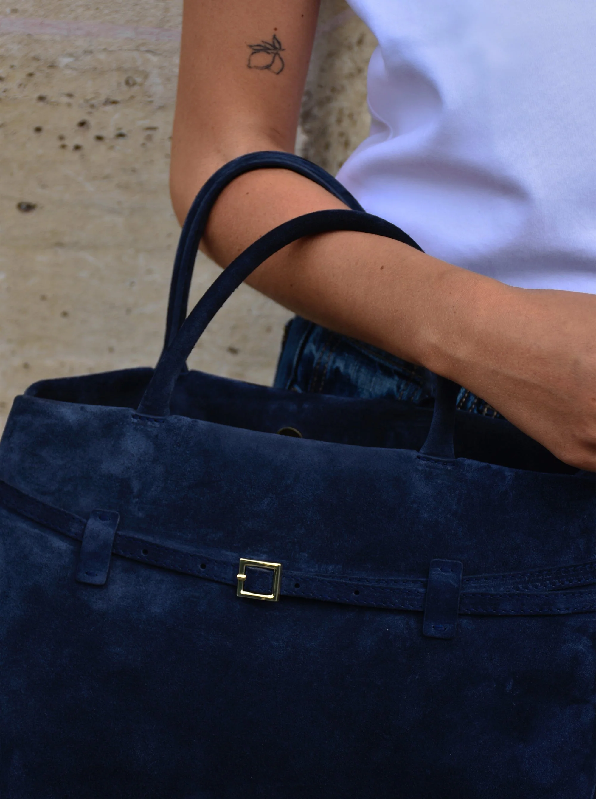 Le Cambon 35 Dark Navy Suede - Image 3