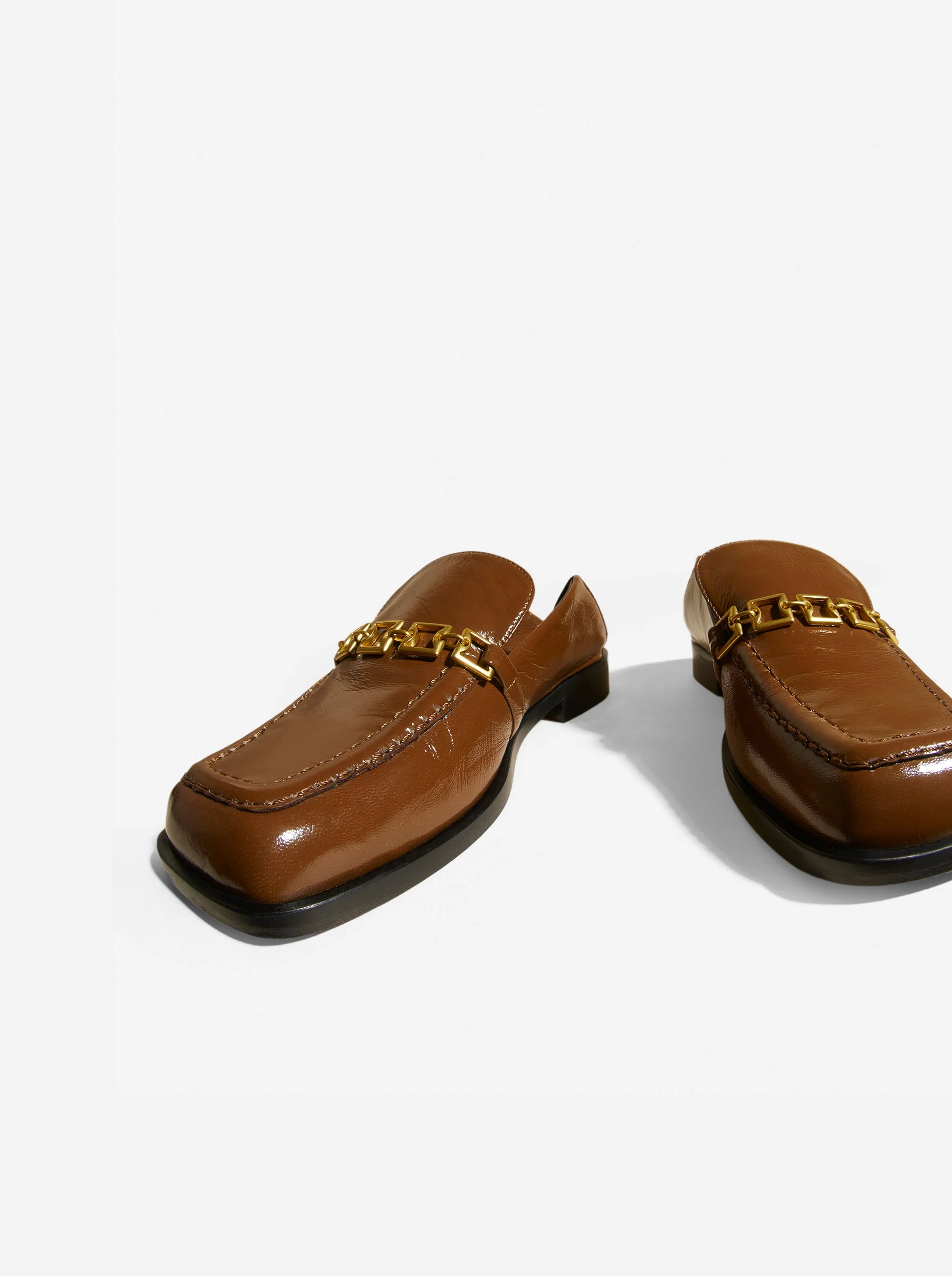 The Tap Loafers Mocha High Gloss - Image 3